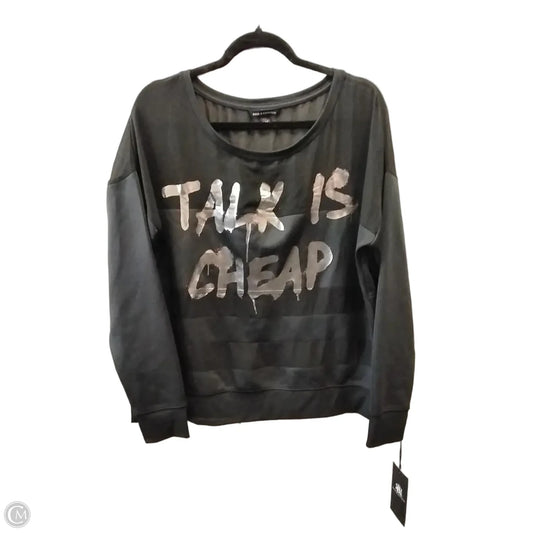 Top Long Sleeve By Rock And Republic In Black, Size: Xl