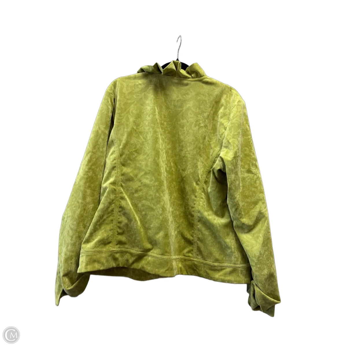 Blazer By Chicos In Green, Size: Xl
