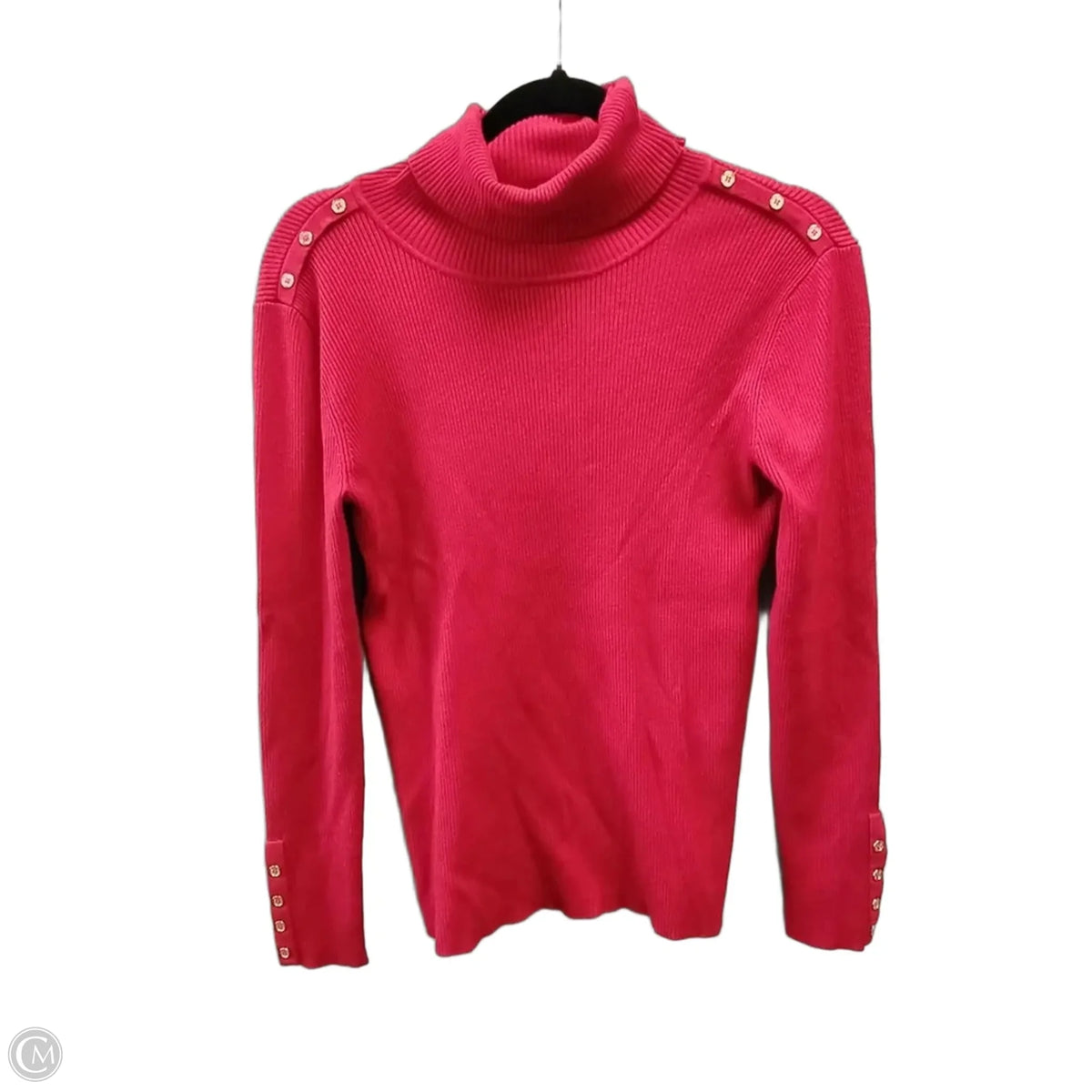 Sweater By Calvin Klein In Red, Size: M
