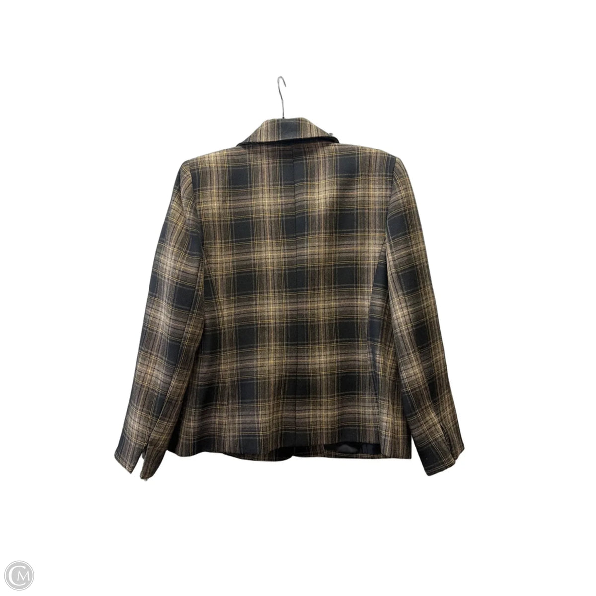 Blazer By Evan-picone In Plaid Pattern, Size: 12