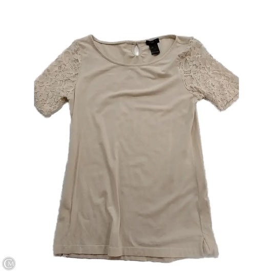 Top Short Sleeve By Ann Taylor In Pink, Size: Xs