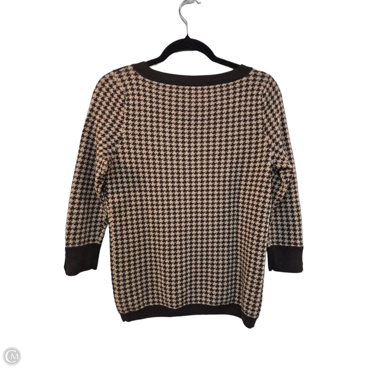 Sweater By Talbots In Brown, Size: Mp