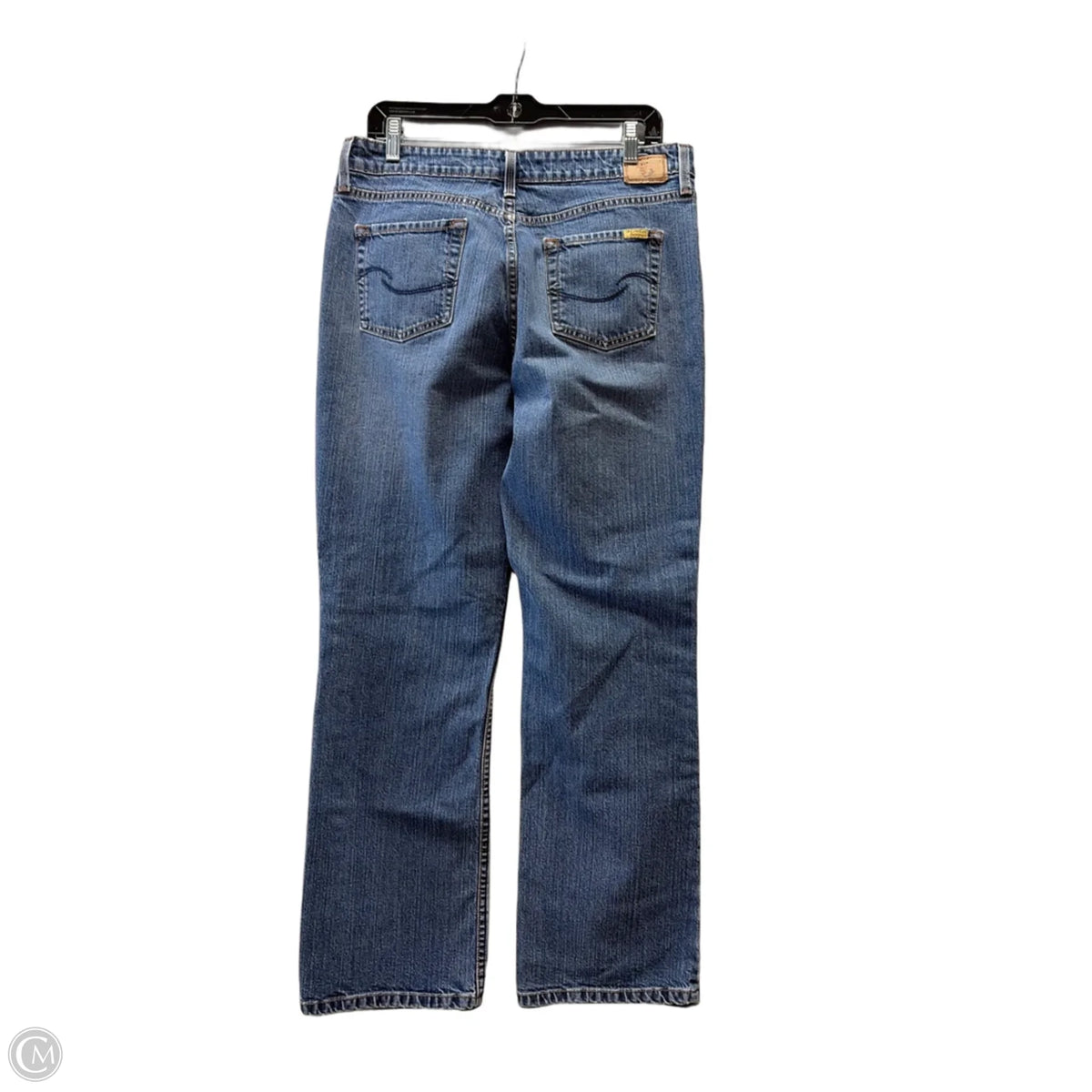 Jeans Boot Cut By Levis In Blue Denim, Size: 14