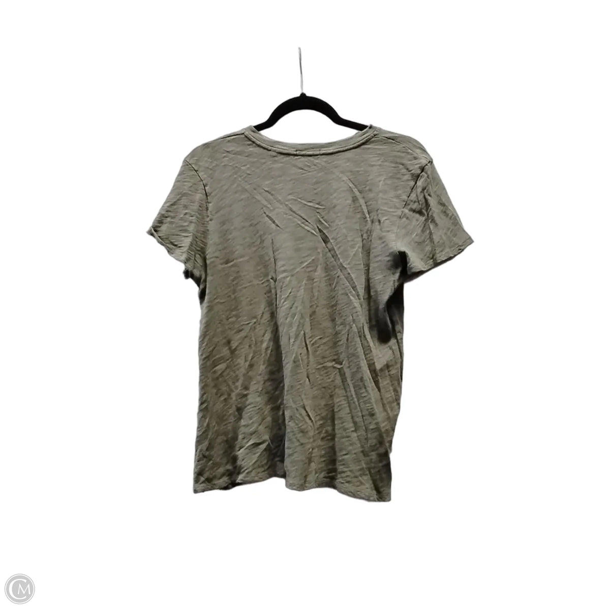 Top Short Sleeve Basic By Atm In Green, Size: L