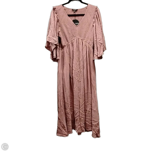 Dress Casual Maxi By Mittoshop In Pink, Size: L
