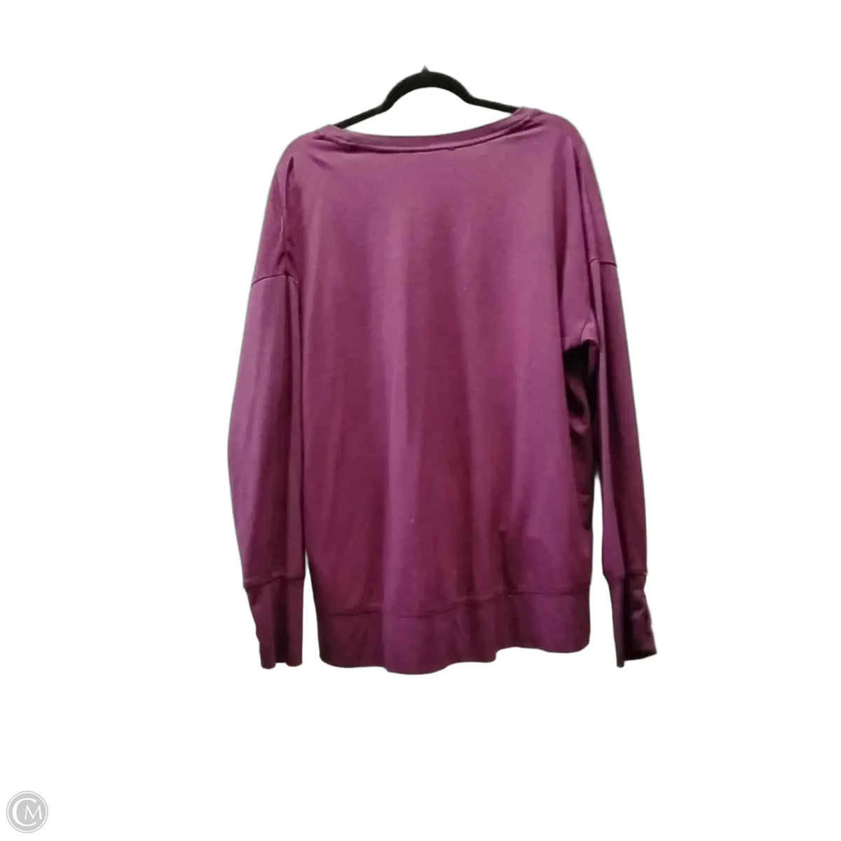 Top Long Sleeve Basic By Avia In Red, Size: Xl