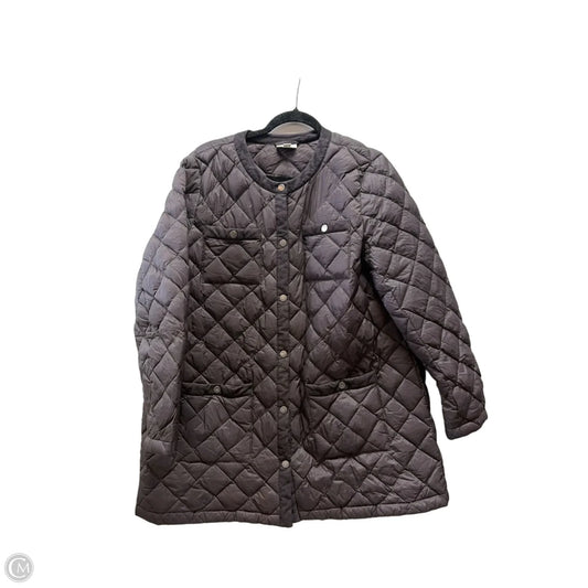 Coat Puffer & Quilted By J. Jill In Black, Size: L