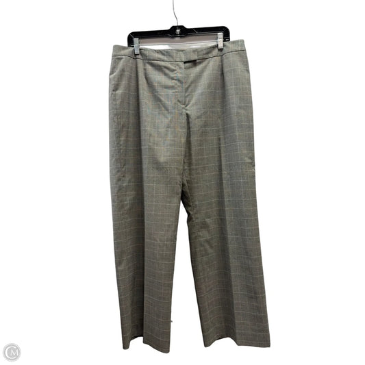 Pants Dress By Evan-picone In Plaid Pattern, Size: 16