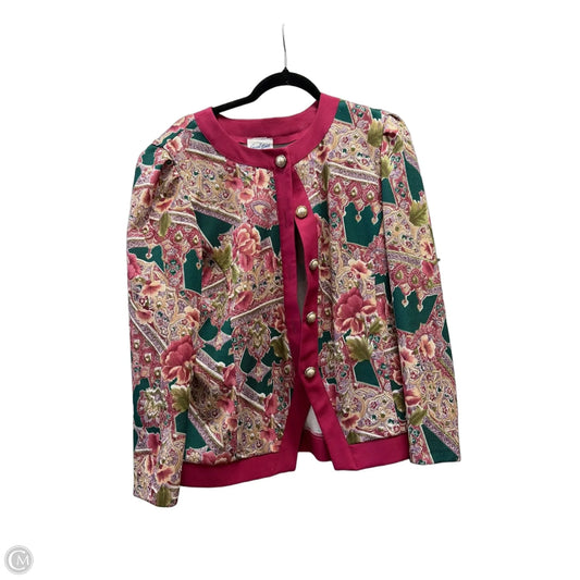 Jacket Other By Clothes Mentor In Floral Print, Size: L