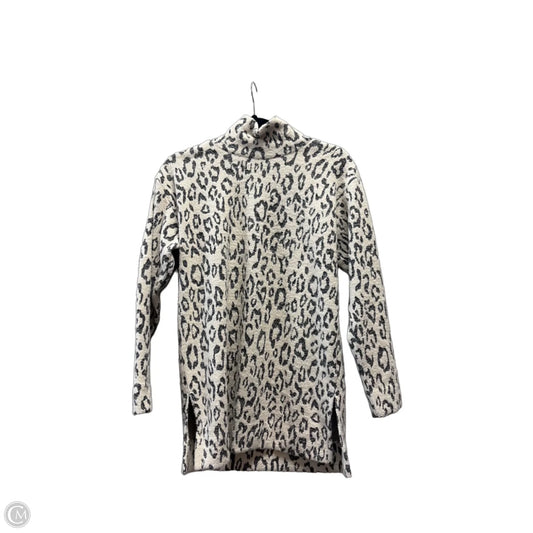 Sweater By Chicos In Animal Print, Size: S