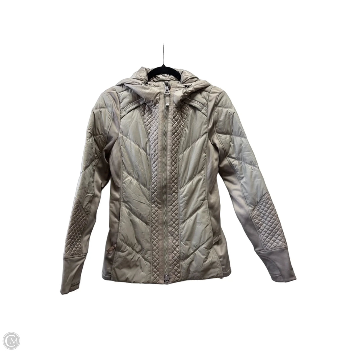 Coat Puffer & Quilted By Athleta In Grey, Size: S