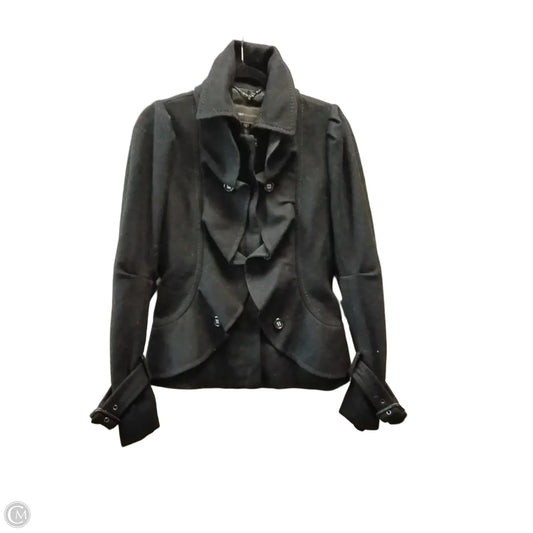 Coat Peacoat By Bcbgmaxazria In Black, Size: S