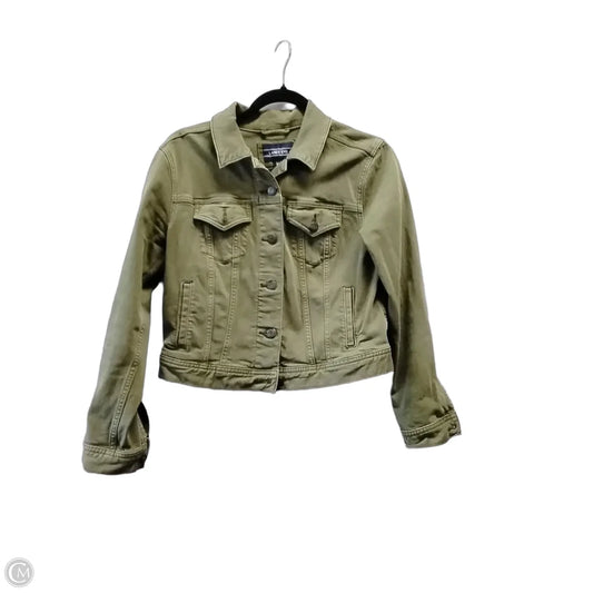 Jacket Denim By Lands End In Green, Size: S
