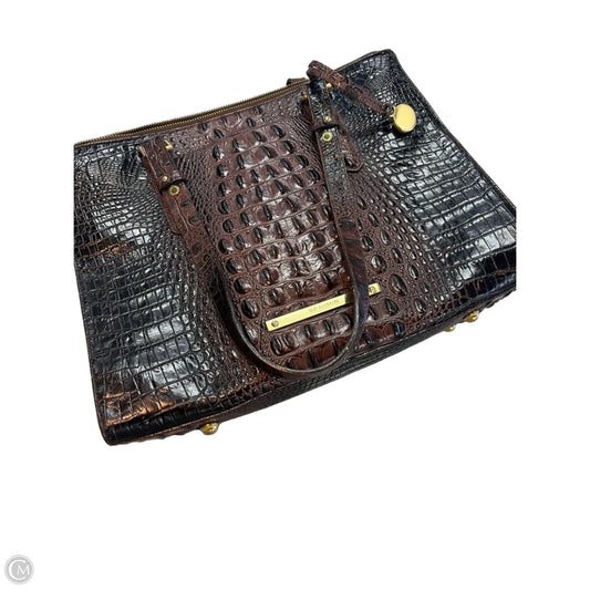 Tote Designer By Brahmin, Size: Large