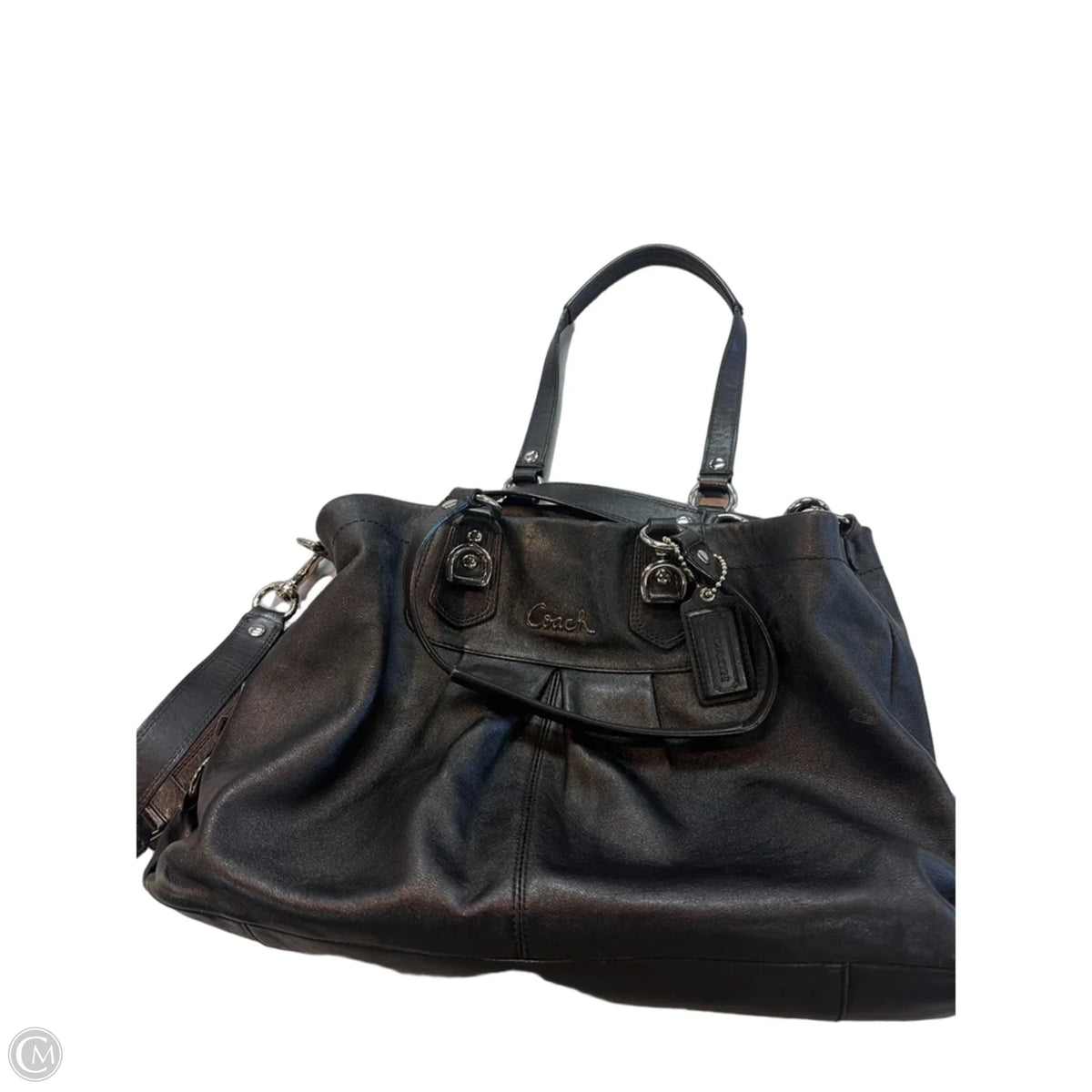 Tote Designer By Coach, Size: Small