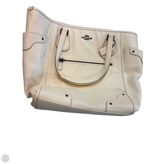 Tote Designer By Coach, Size: Large