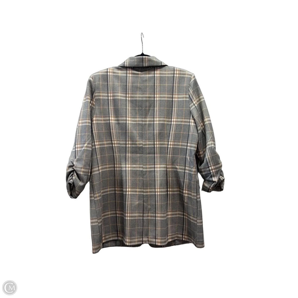 Blazer By New York And Co In Plaid Pattern, Size: L