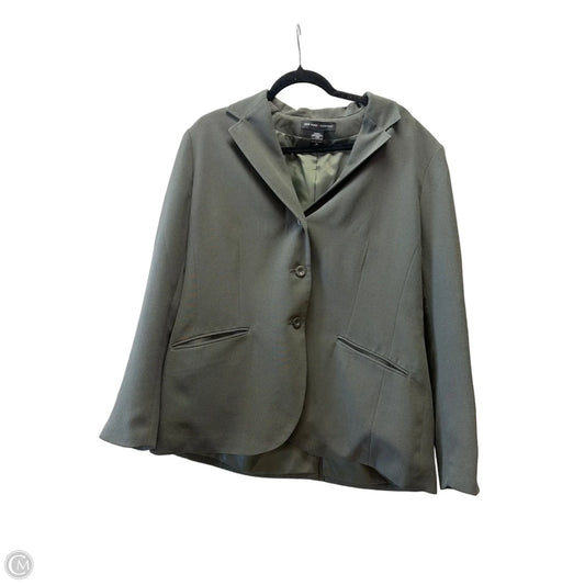 Blazer By New York And Co In Green, Size: 1x