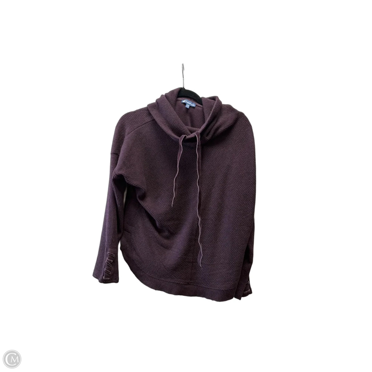 Sweatshirt Collar By Democracy In Purple, Size: Mp