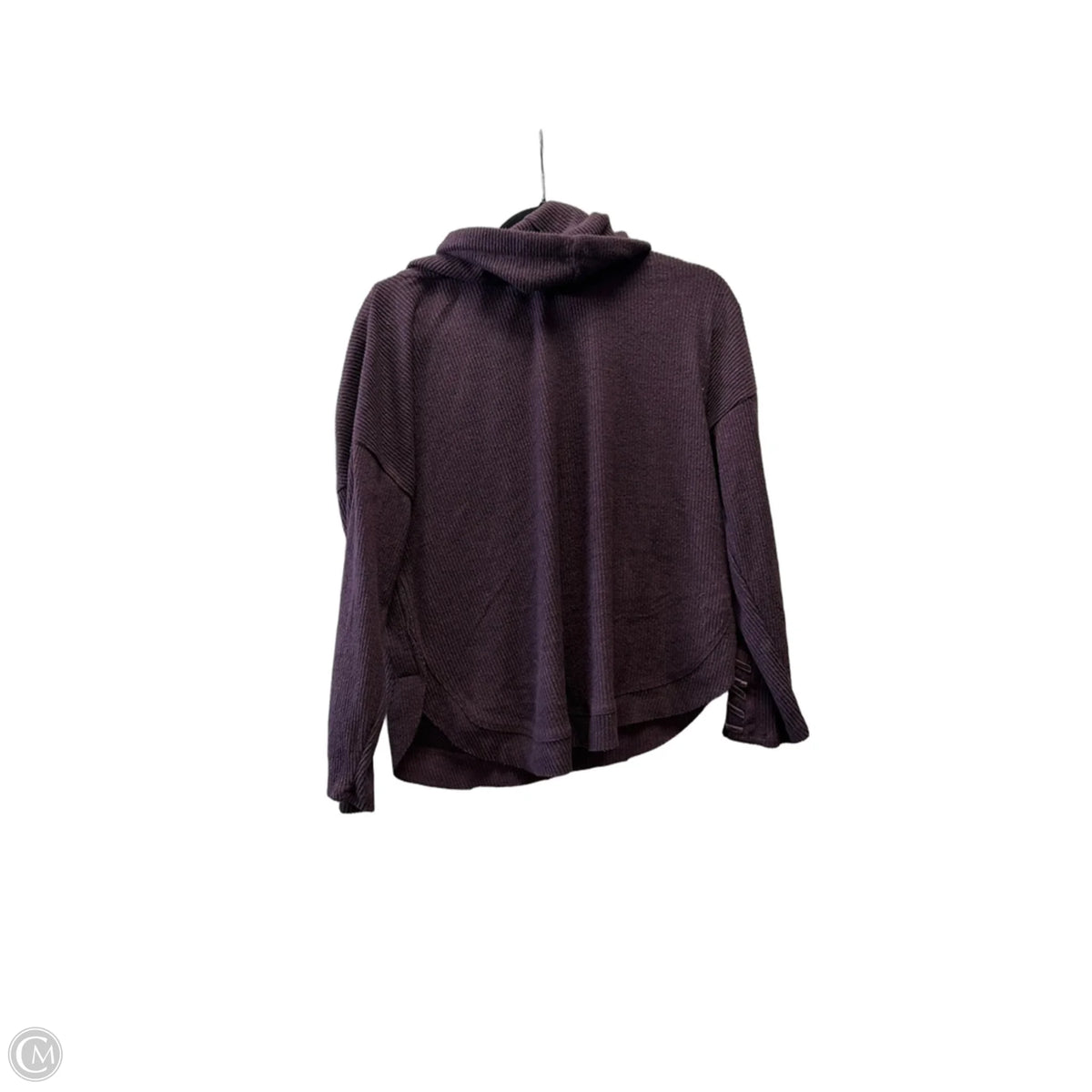 Sweatshirt Collar By Democracy In Purple, Size: Mp