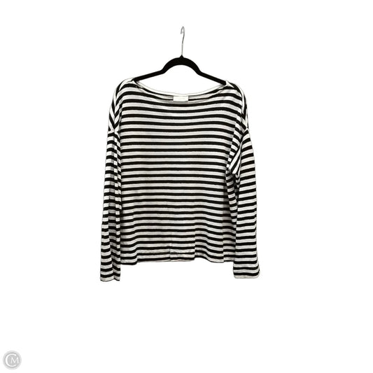 Top Long Sleeve By Universal Thread In Striped Pattern, Size: Xxl