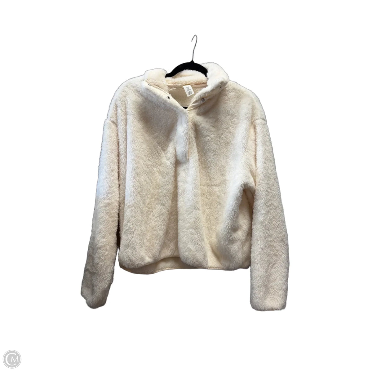 Sweatshirt Collar By H&m In White, Size: M