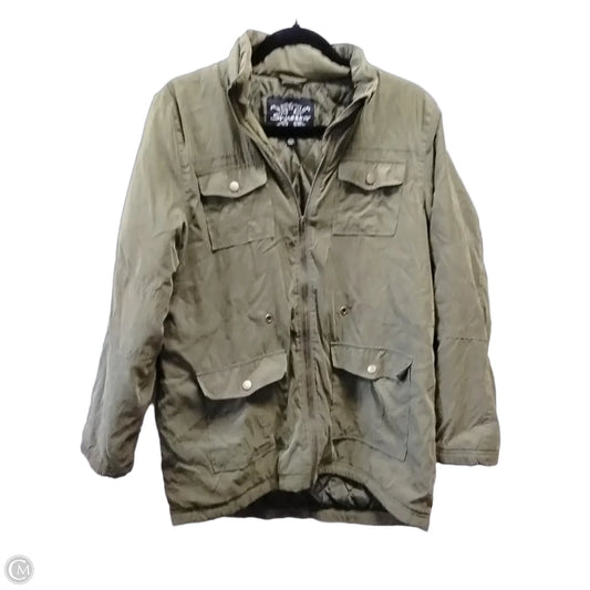 Coat Puffer & Quilted By Shinestar In Green, Size: M