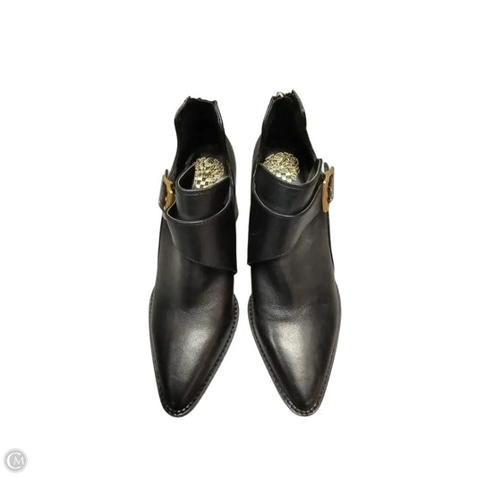 Boots Ankle Heels By Vince Camuto In Black, Size: 7.5