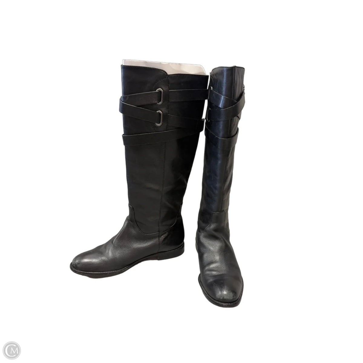 Boots Designer By Coach In Black, Size: 7