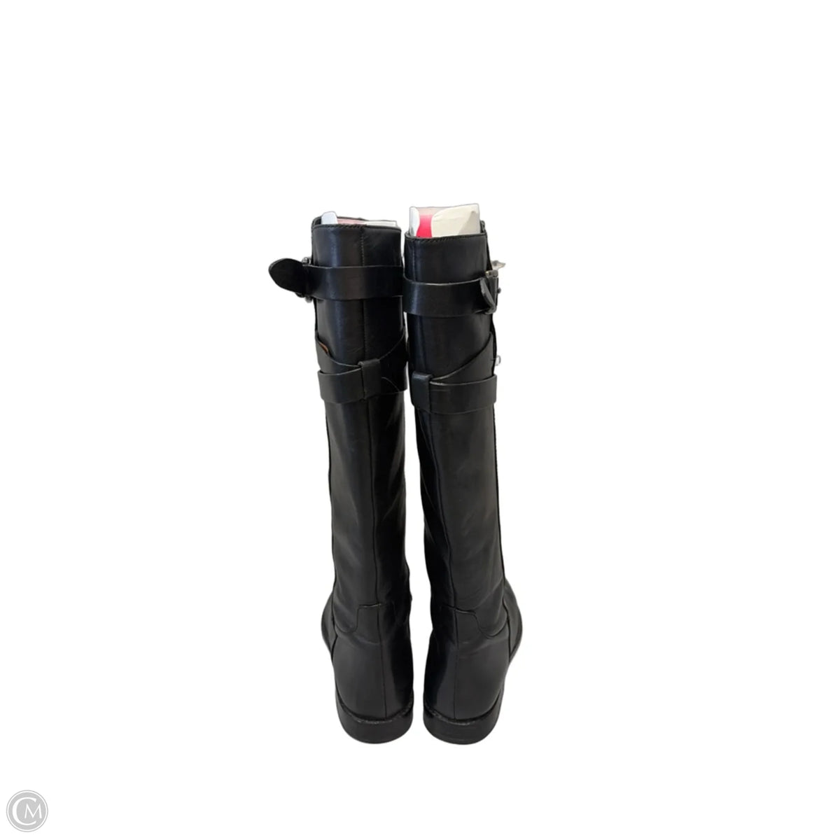 Boots Designer By Coach In Black, Size: 7