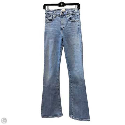 Jeans Flared By Citizens Of Humanity In Blue Denim, Size: 2