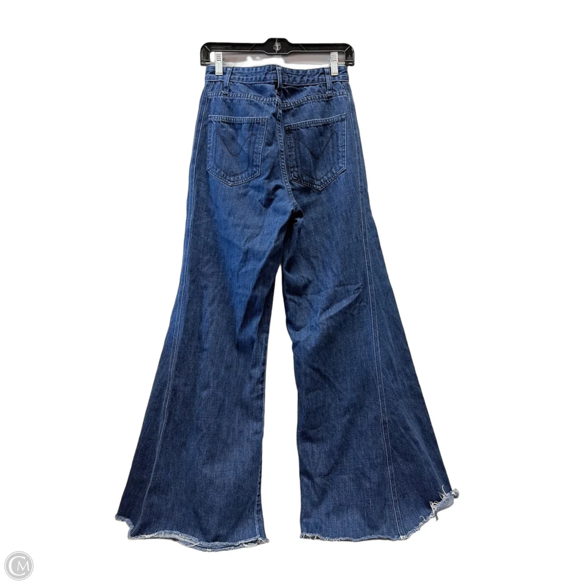 Jeans Flared By Mumu In Blue Denim, Size: 2