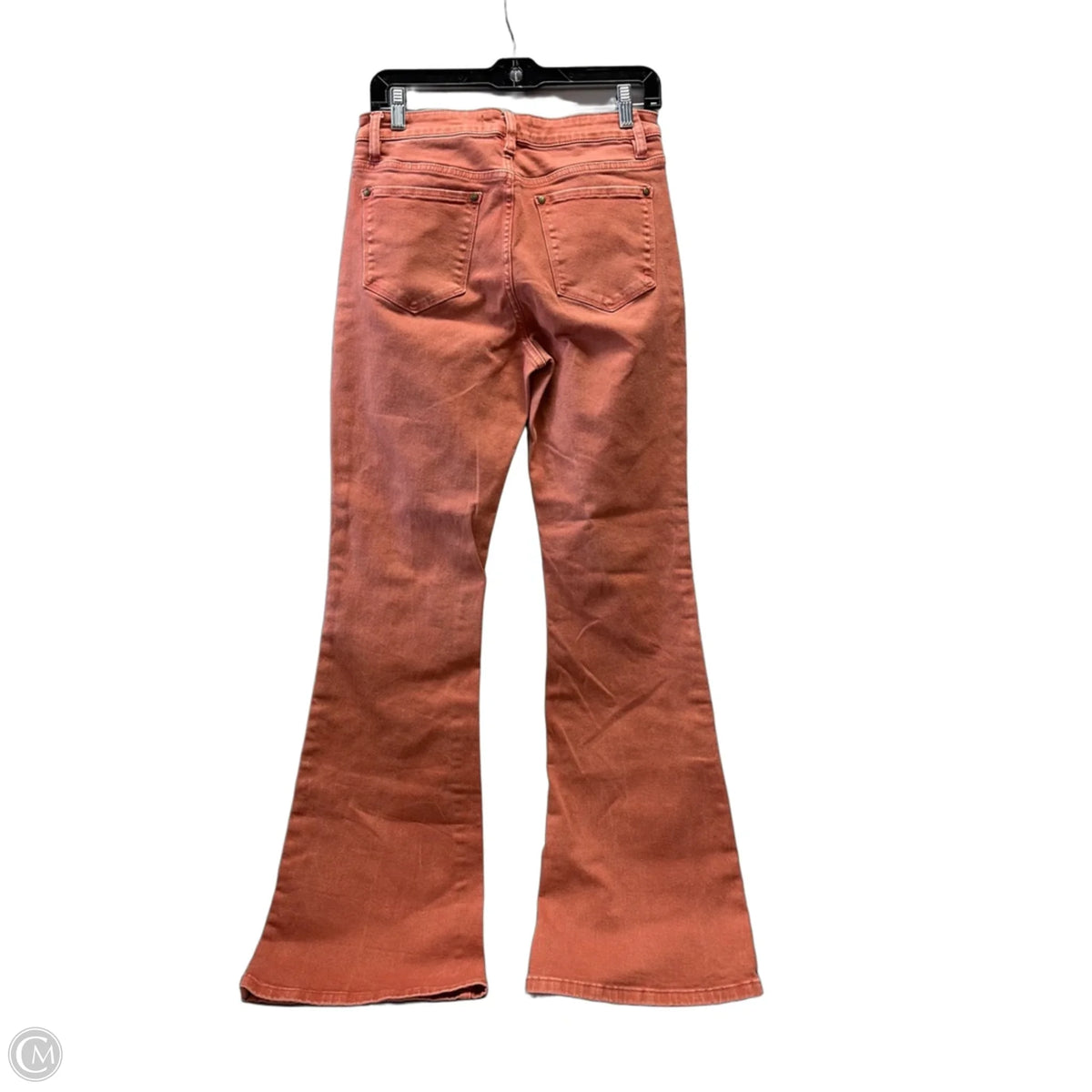 Jeans Flared By Clothes Mentor In Orange, Size: 8