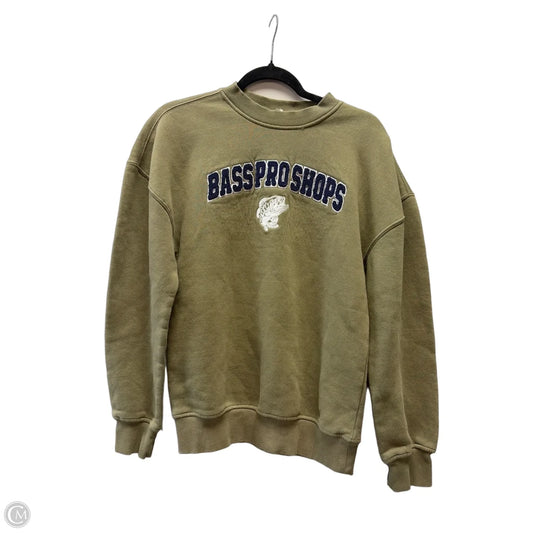 Sweatshirt Crewneck By Clothes Mentor In Green, Size: Xs