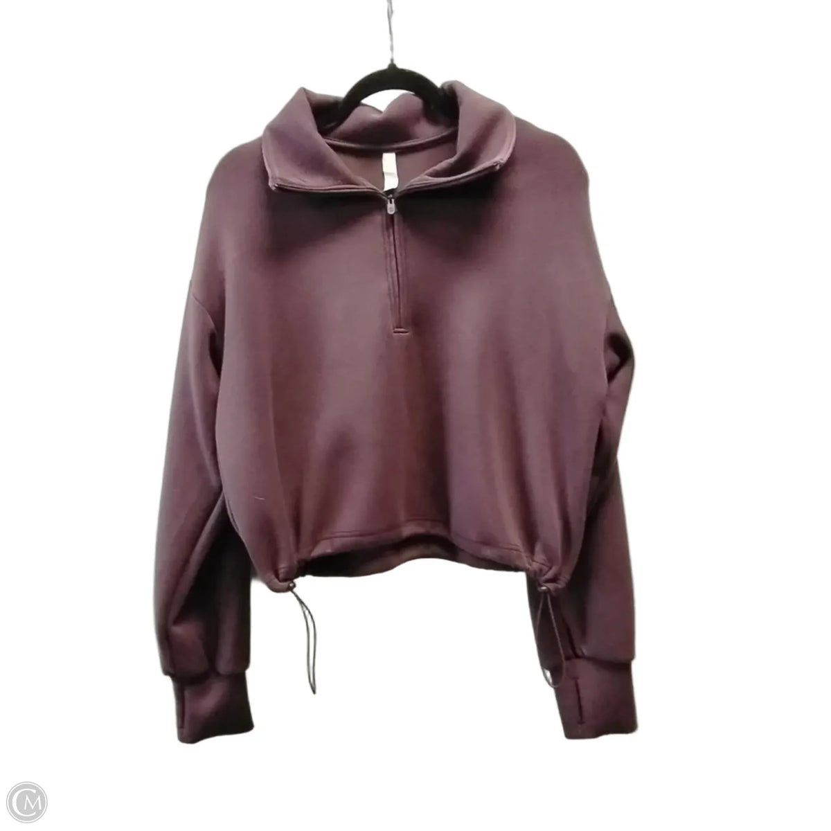 Athletic Sweatshirt Collar By Zella In Red, Size: S