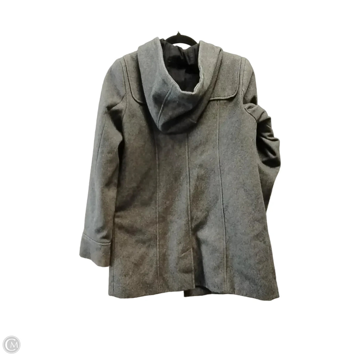 Coat Peacoat By Merona In Grey, Size: S