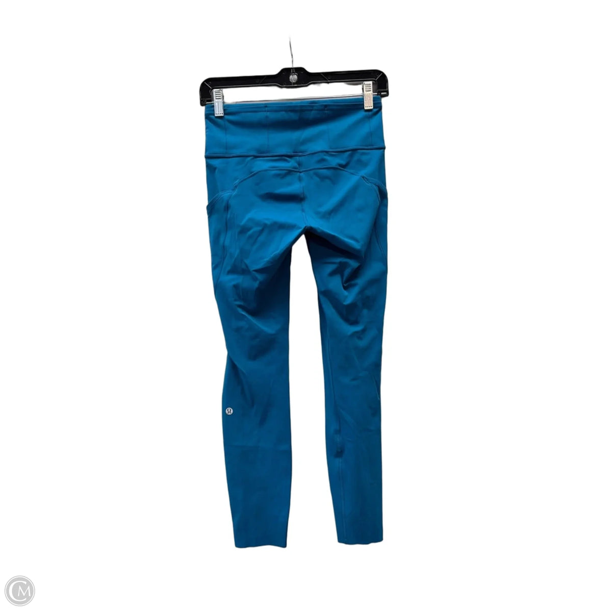 Athletic Capris By Lululemon In Blue, Size: 6