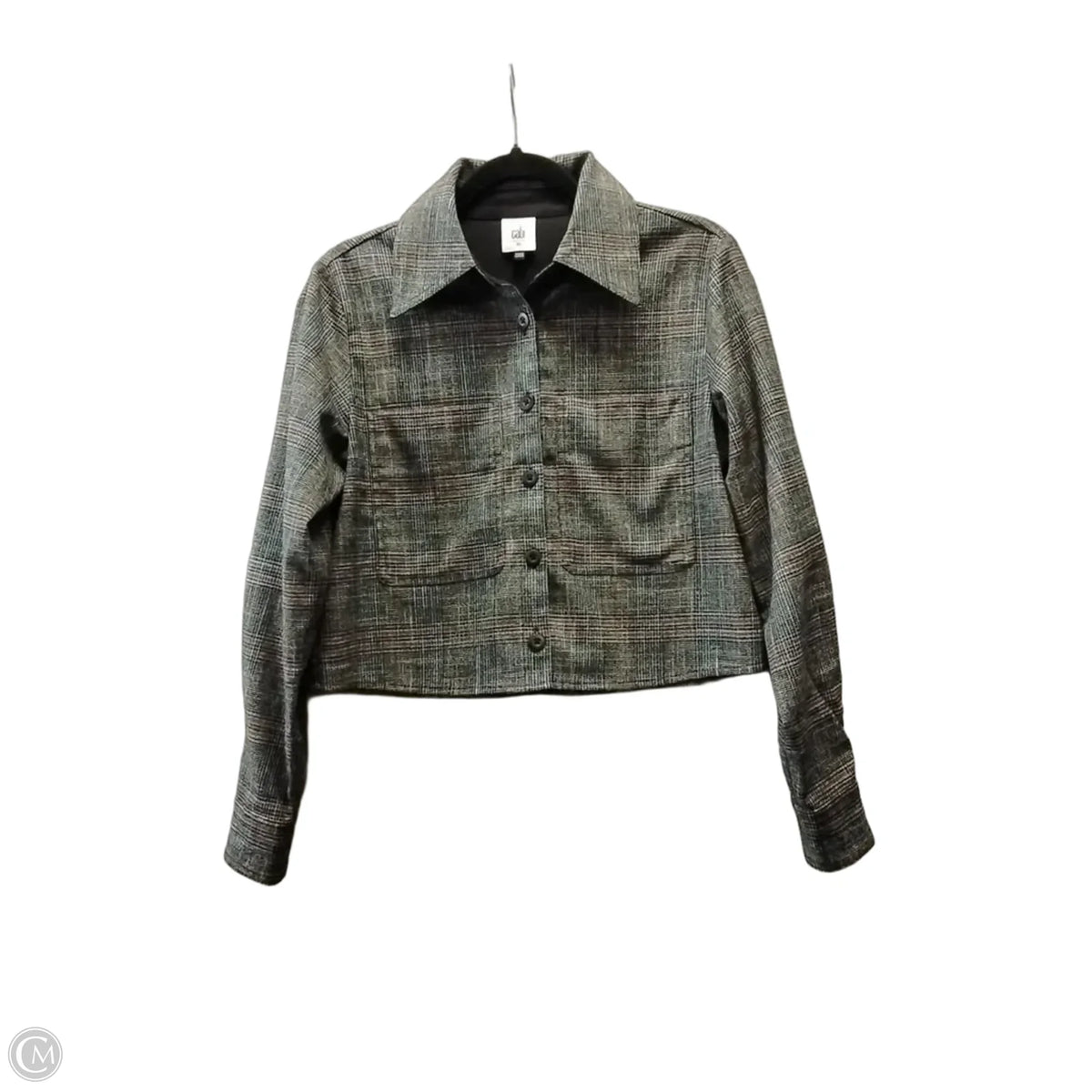 Jacket Other By Cabi In Plaid Pattern, Size: Xs