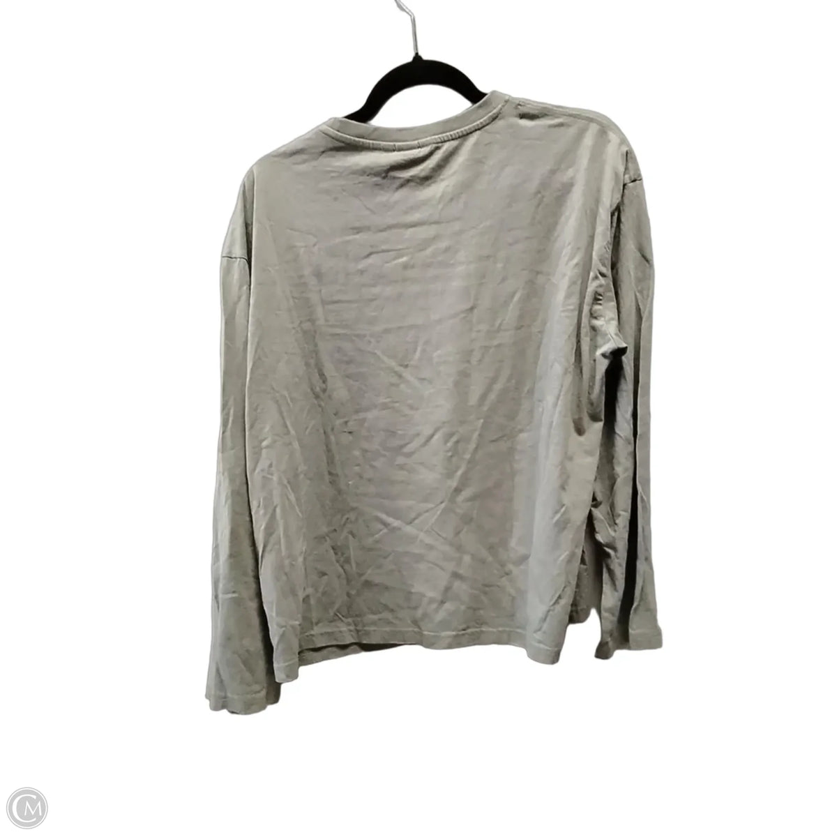Top Long Sleeve By H&m In Green, Size: M