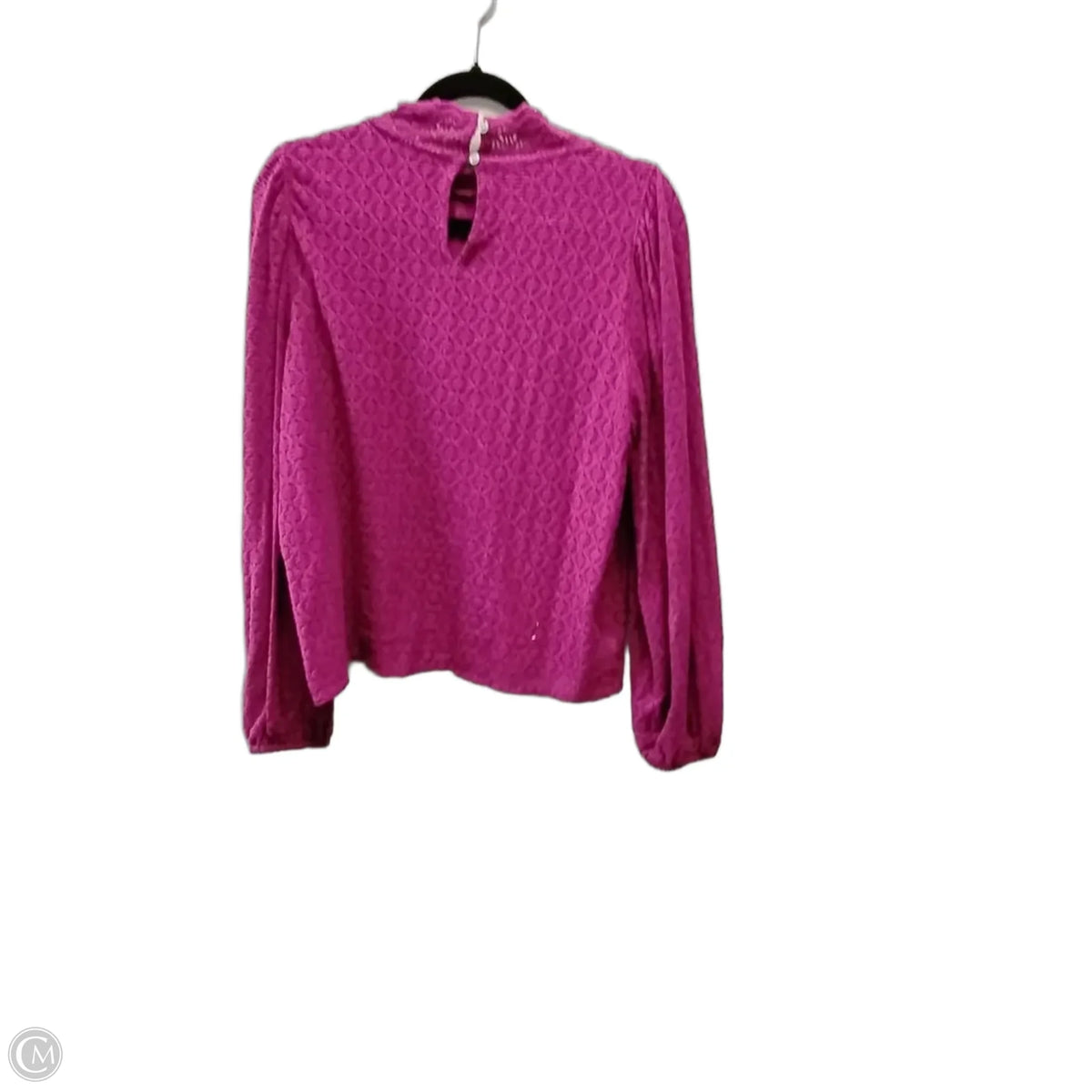 Top Long Sleeve By Loft In Purple, Size: M
