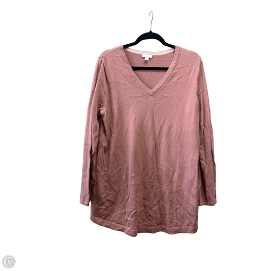 Sweater By J. Jill In Pink, Size: M