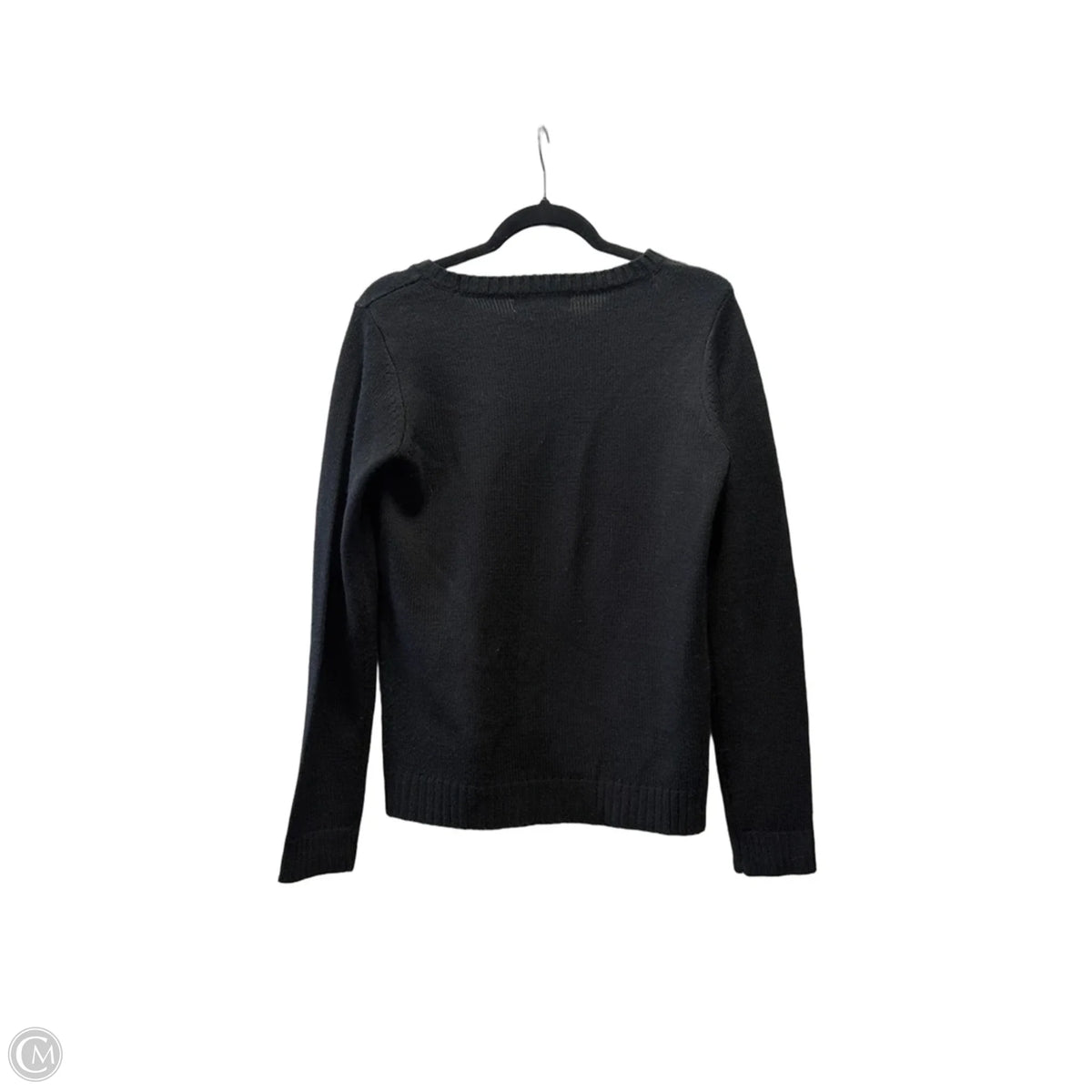 Sweater By Karen Scott In Black, Size: S