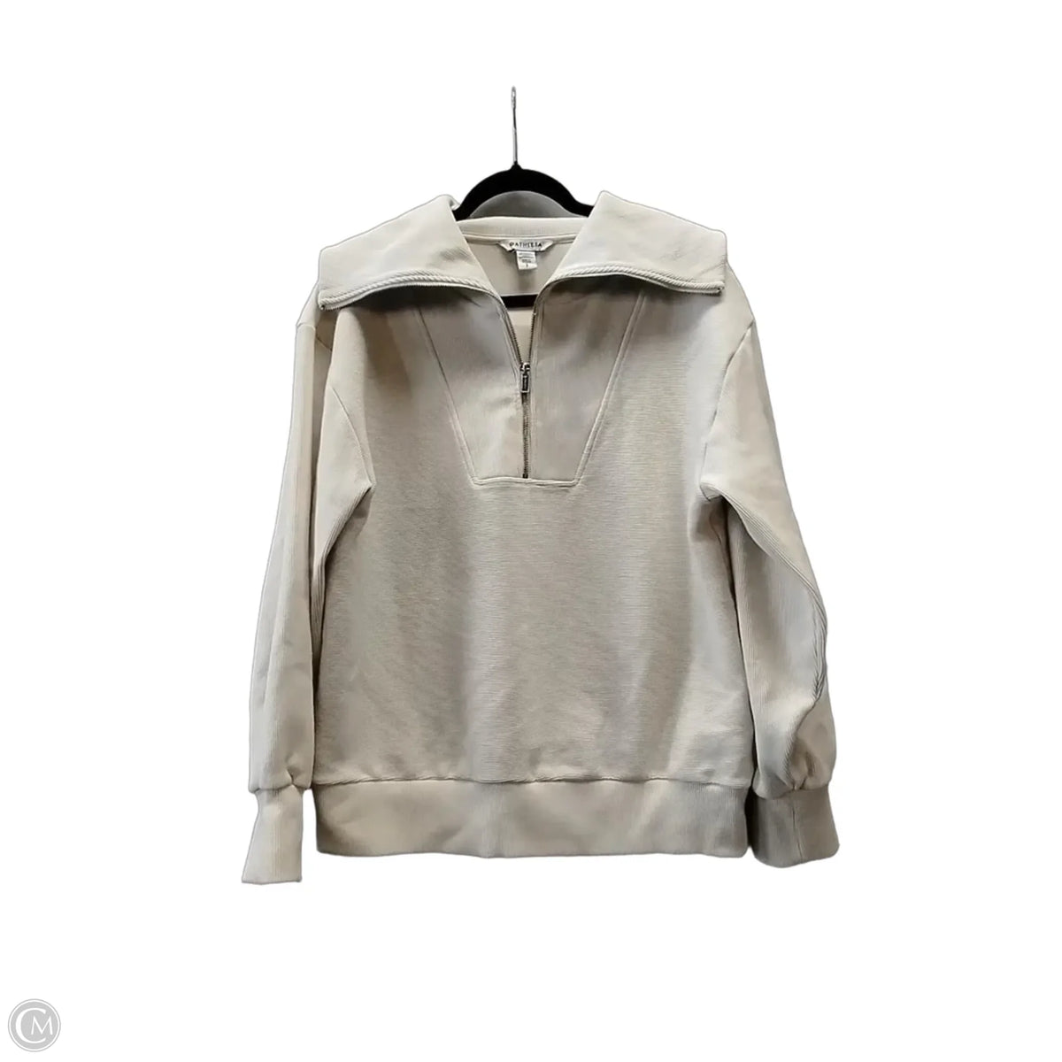 Athletic Jacket By Athleta In Beige, Size: S