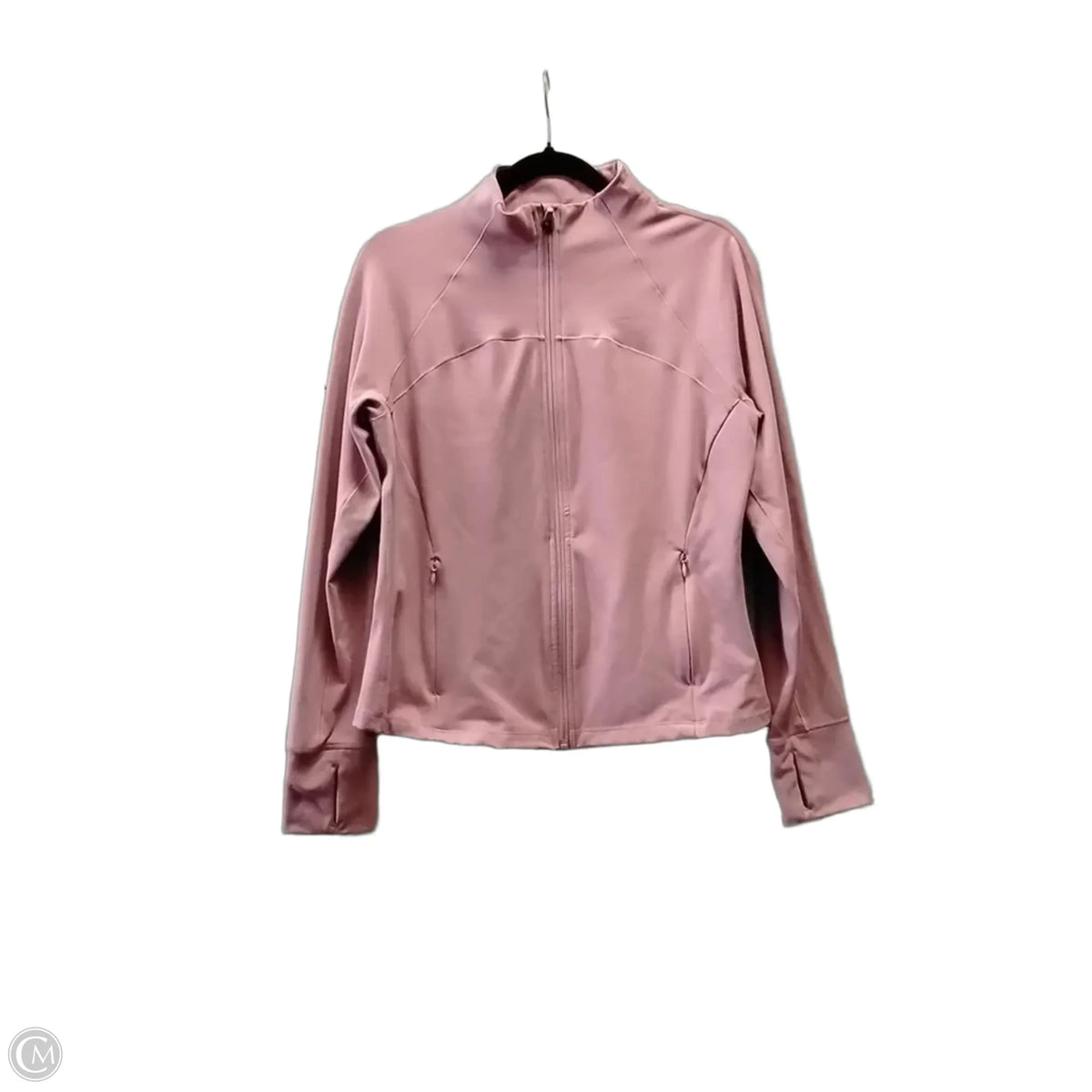 Athletic Jacket By Jockey In Pink, Size: M