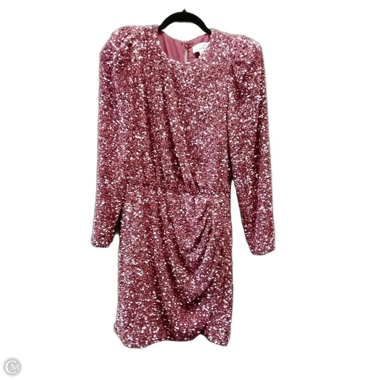 Dress Party Midi By Clothes Mentor In Pink, Size: 4