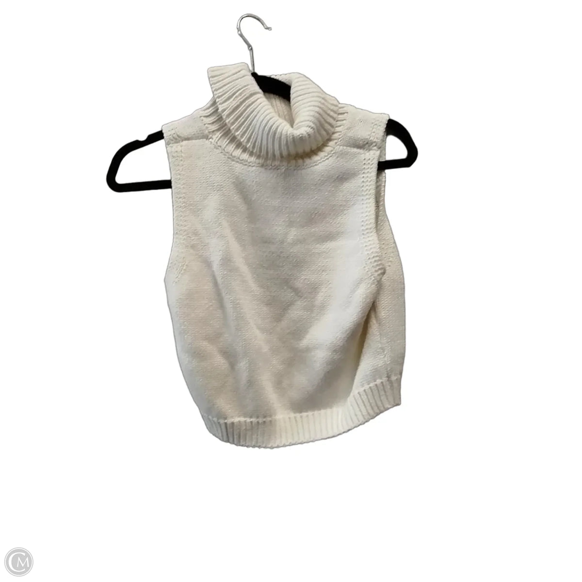 Vest Sweater By Le Lis In White, Size: L