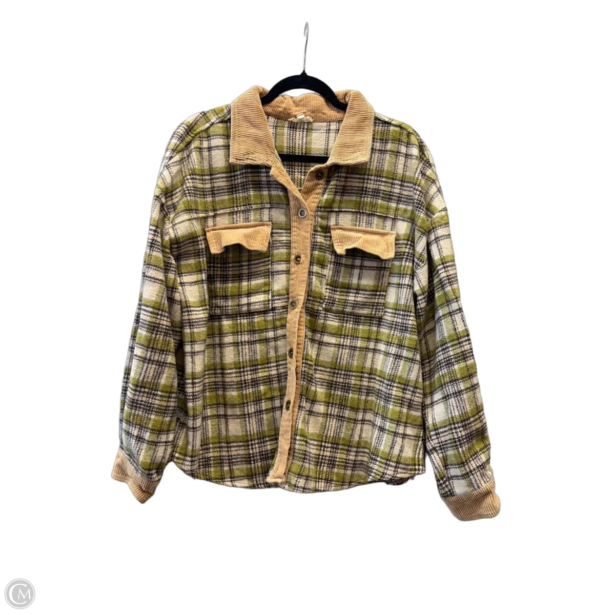 Jacket Other By Easel In Plaid Pattern, Size: L