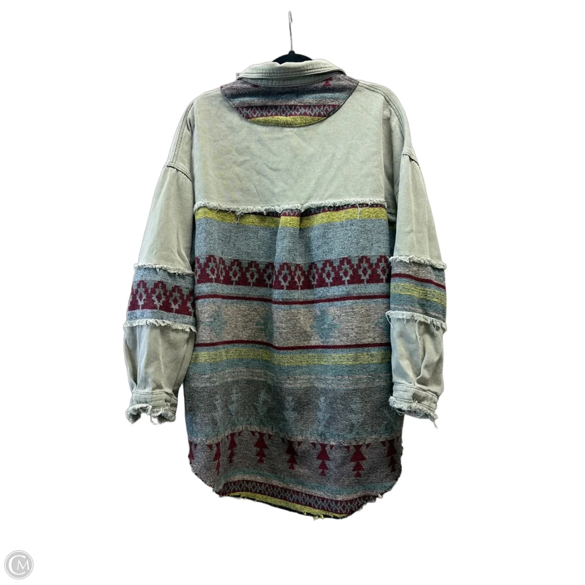 Jacket Other By Pol In Green, Size: M