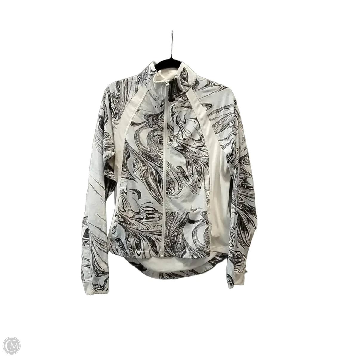 Athletic Jacket By Athleta In White, Size: S