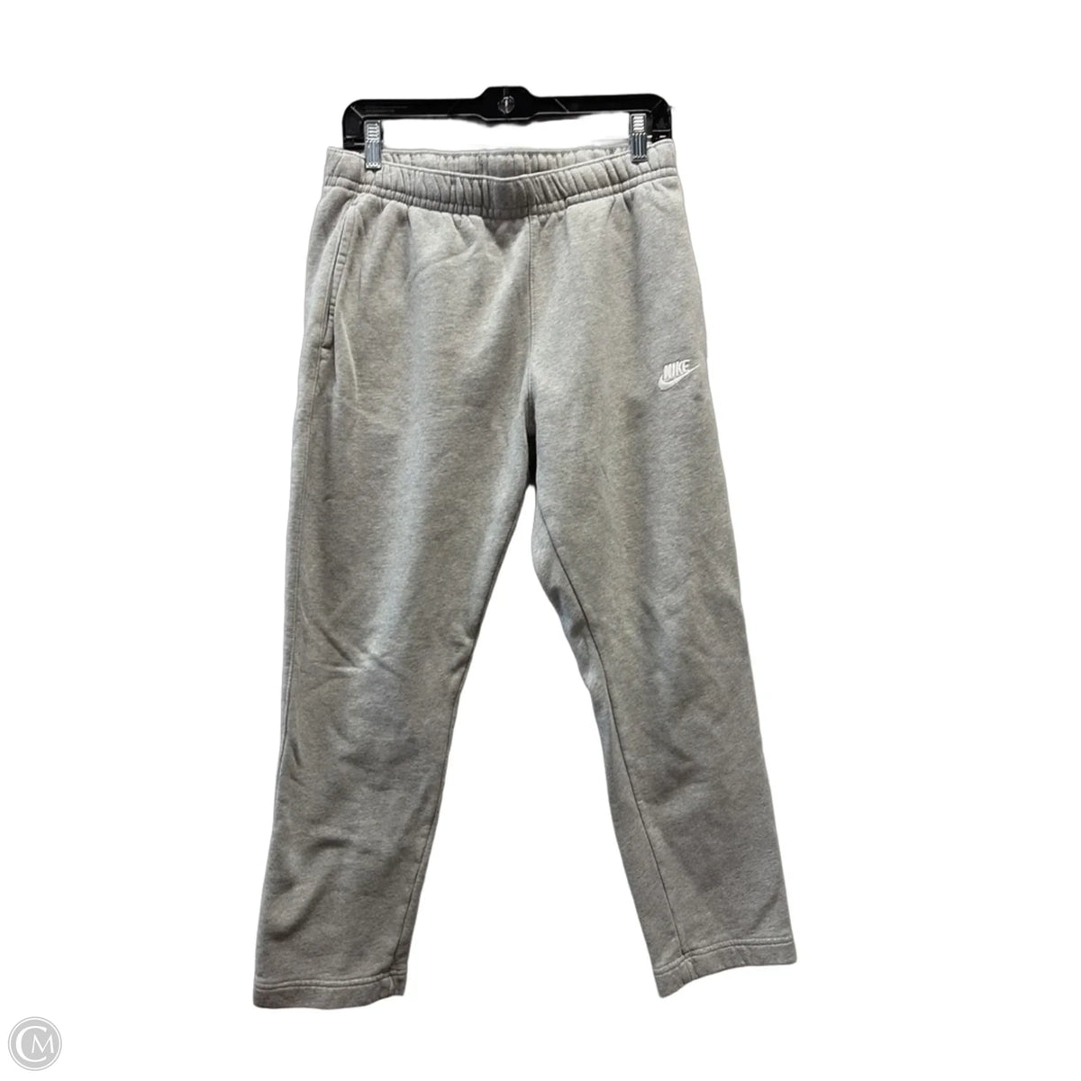 Athletic Pants By Nike Apparel In Grey, Size: M